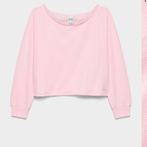 SOLD ❌ Aritzia TNA Terry Fleece off-shoulder sweatshirt